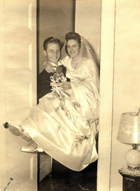 Frank and Fran Trivigno on their wedding day.jpg